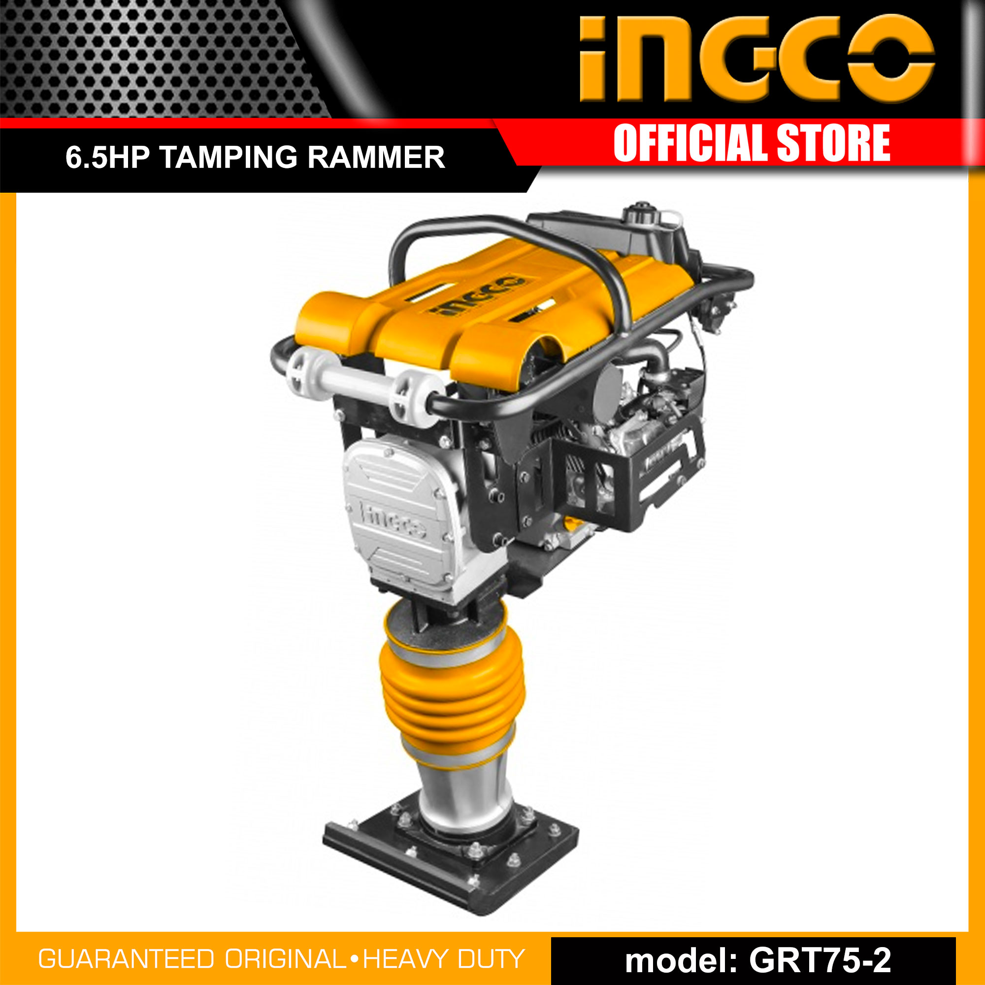 INGCO GRT75-2 Industrial Tamping Rammer 4.8KW 6.5HP IPT | Lazada PH