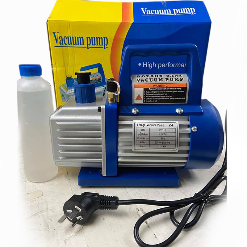 Rotary vane vacuum pump 1/4hp VP115 VP125 single stage (1.8cfm/3cfm