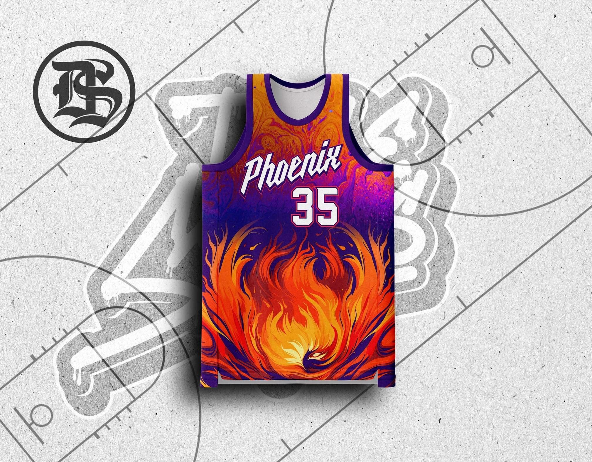 Freestyle Basketball Jersey X Friars 84 Brown Orange #19 – Free