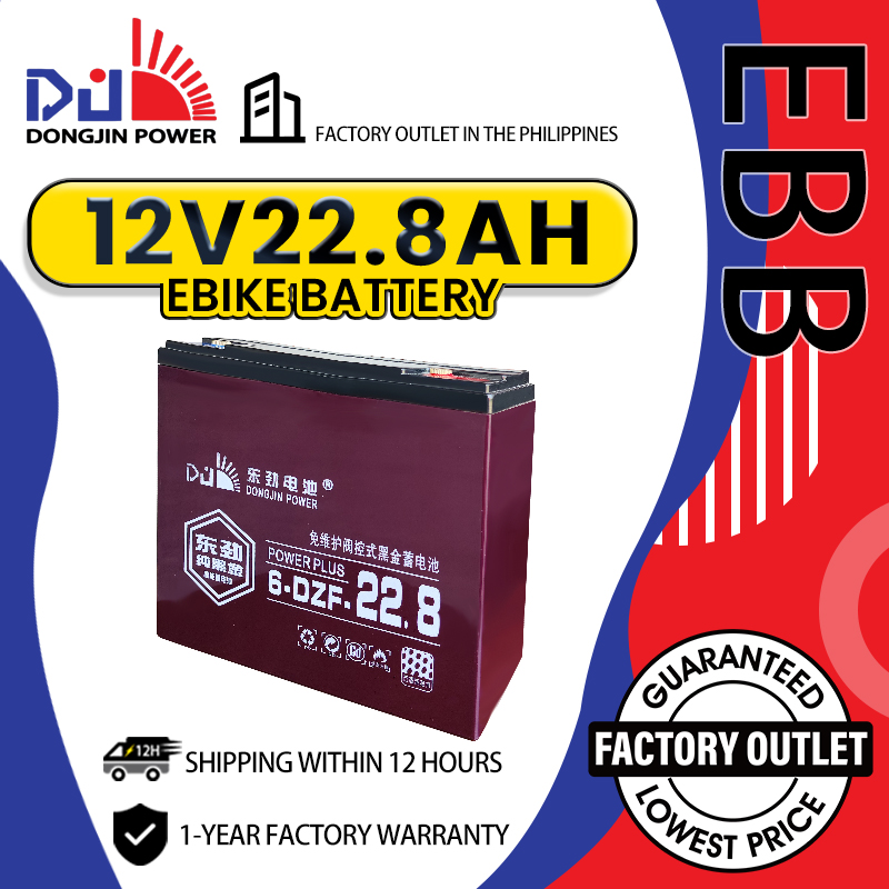 DongJin Power Ebike Battery 12V22.8AH Deep Cycle Lead Acid | Lazada PH