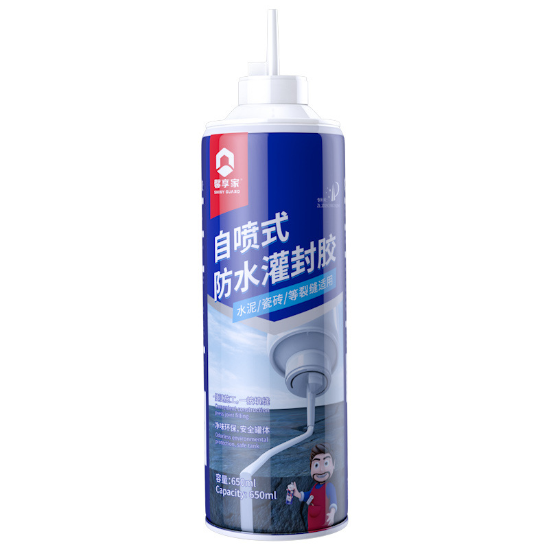 Caulk spray Waterproof coatings Sealant 650ml Repair cracks and solve