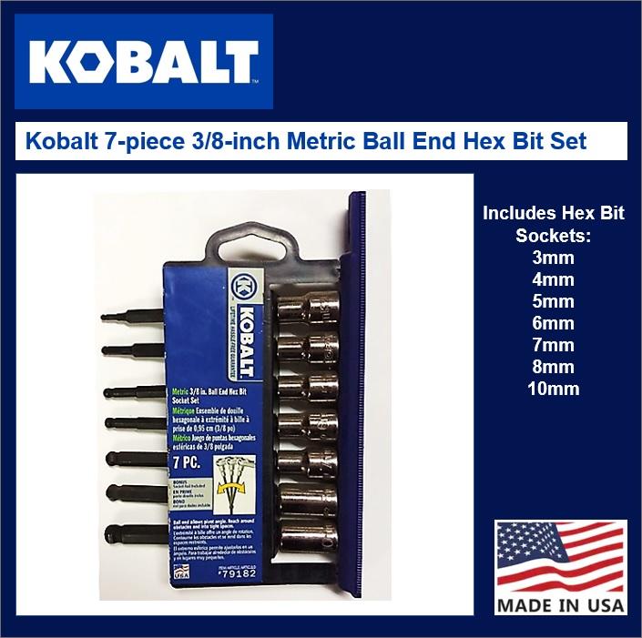 kobalt hex socket set