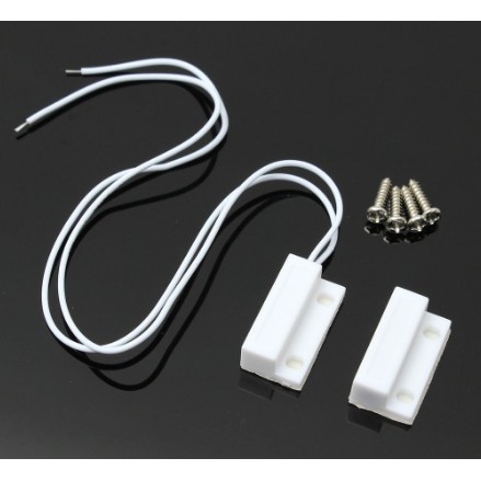 magnetic door switch sensor with wire normally open normally closed for ...