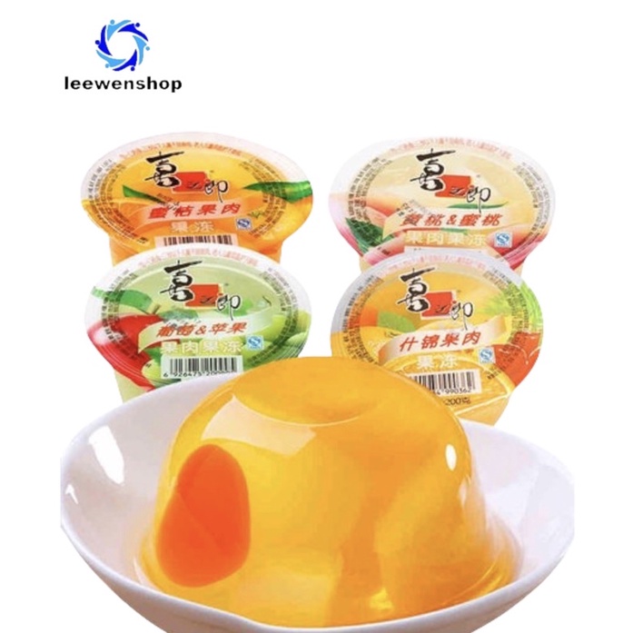 Assorted Fruit Jelly Pudding Large Cup 200g | Lazada PH