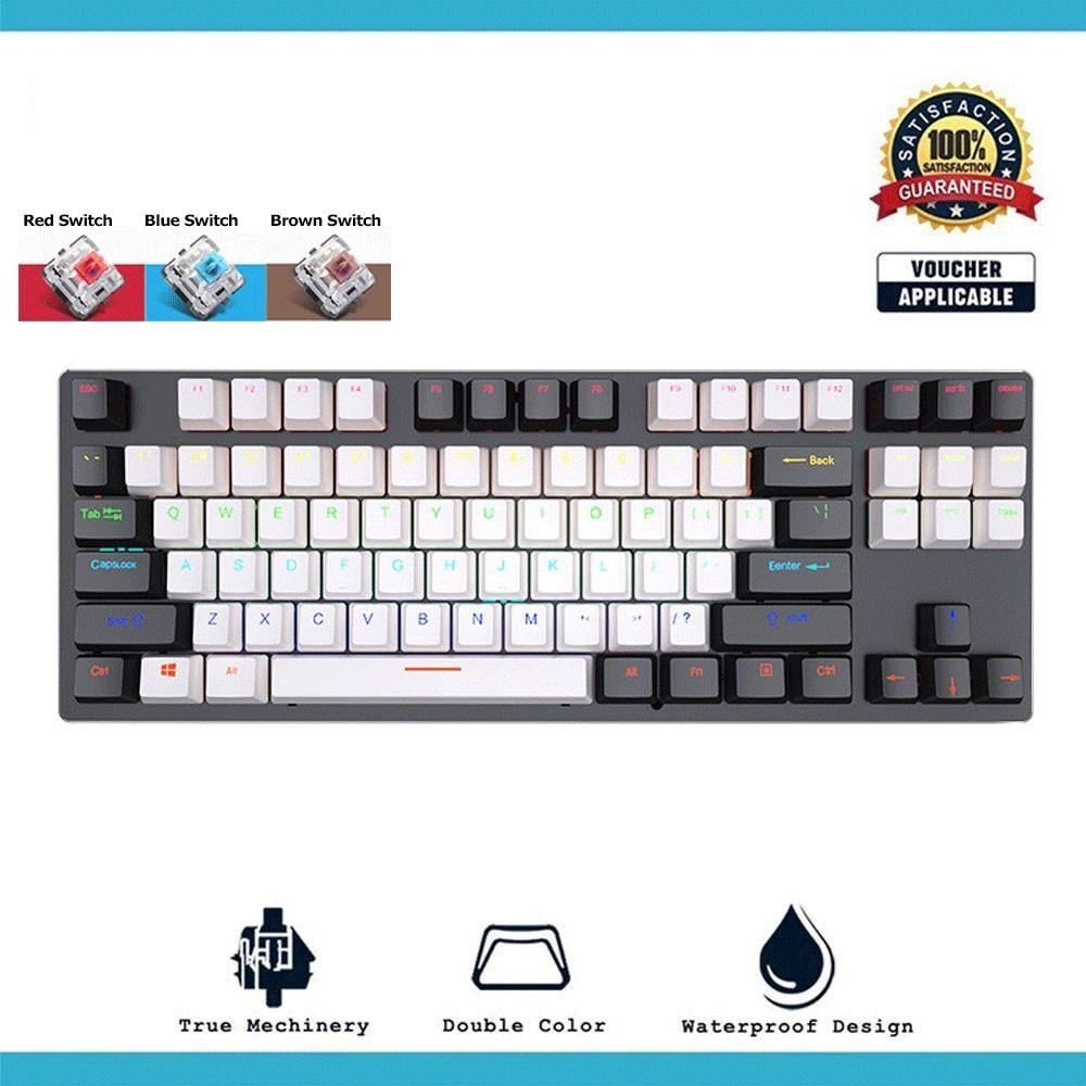 【0n Sale】 ♝ COD K880 K550 K28 K990 Mechanical Hotswappable Keyboard 87
