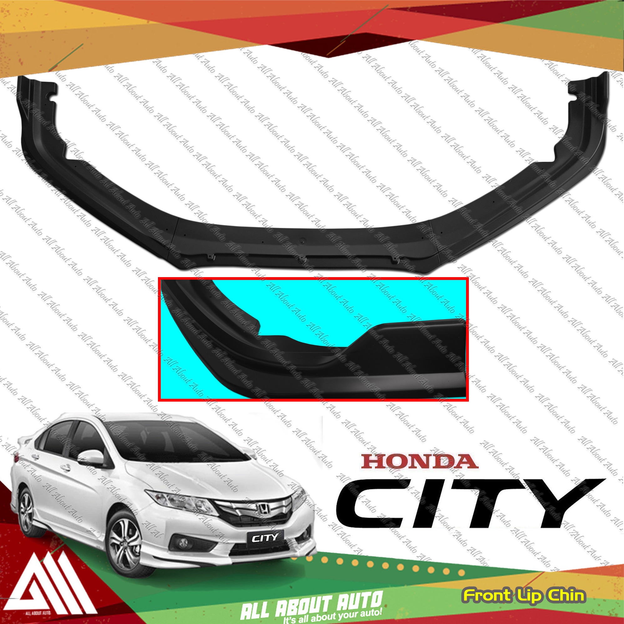 Buy Honda City 2009 19 Front Bumper Lip In Pakistan Autojin Pk