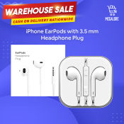 Apple Earpods: 3.5mm Plug Earphones with Mic and Volume Control