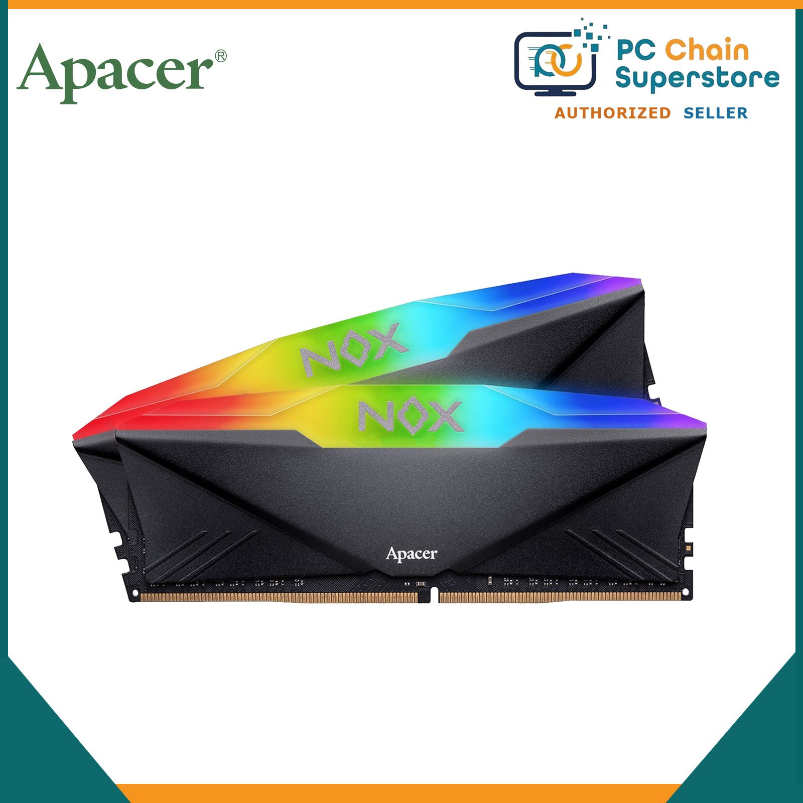 todos los días Increíble guardarropa Apacer NOX RGB 16GB (8GBx2) DDR4 3200Mhz CL16 Gaming Memory RAM Compatible  with ASUS AURA Sync, MSI Mystic Lights, Gigabyte RGB Fusion and ASROCK  Polychrome Sync | Lazada PH