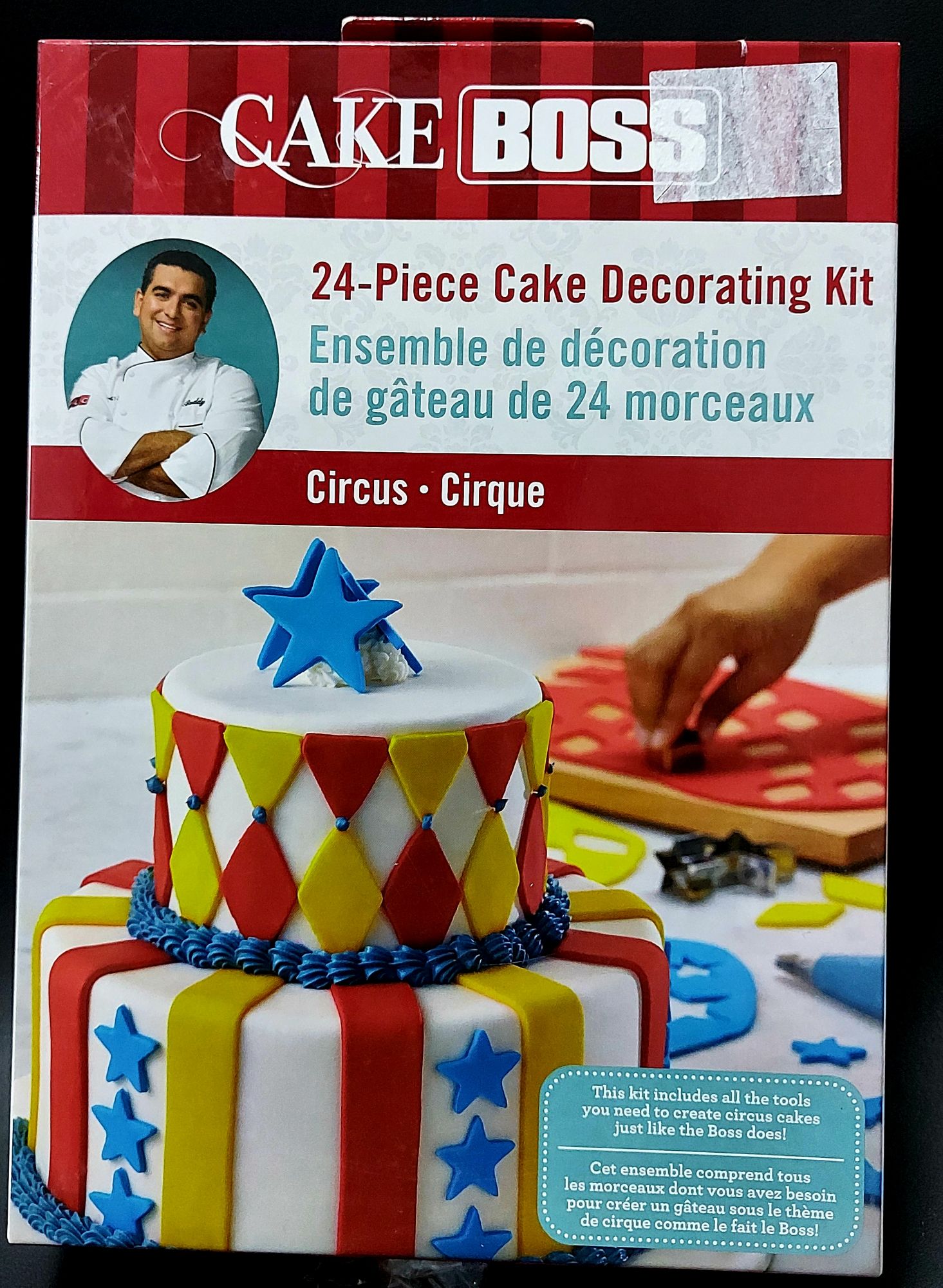 24pc Cake Boss Circus Cake Decorating Kit Plunge Cutter Decorating Tip Icing Bag Lazada Ph