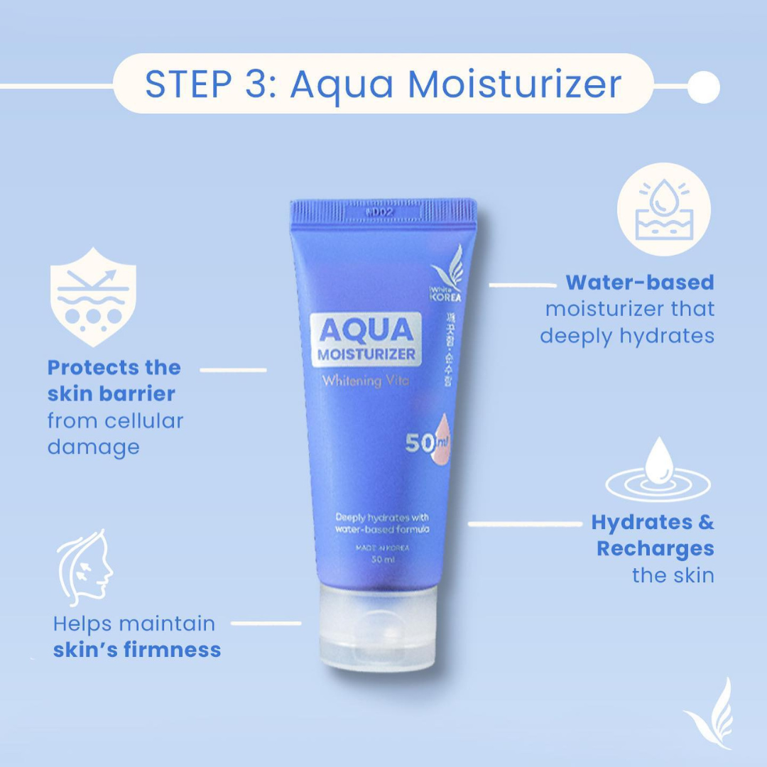 🌸ORIGINAL iWhite Aqua Moisturizer Whitening Vita (50 ml) 🔥Natural and