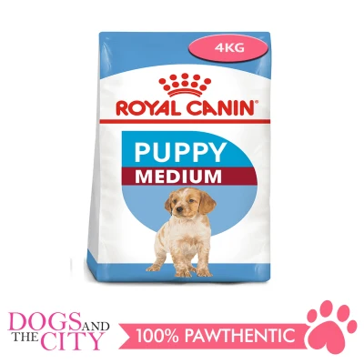 Royal Canin Medium Puppy Dog Food 4kg