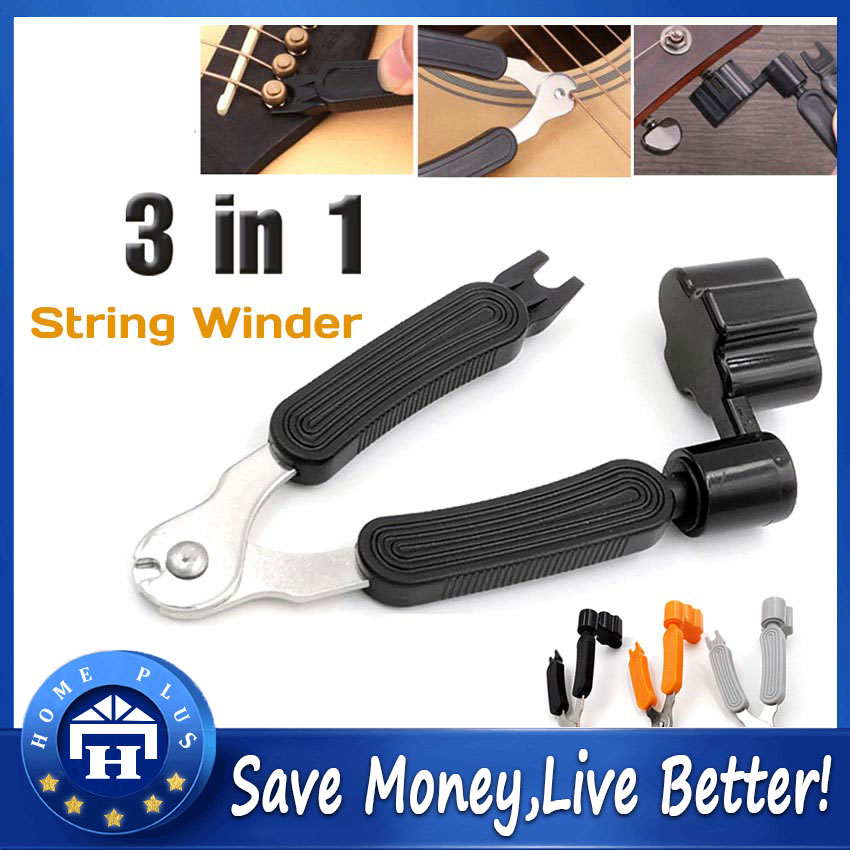 3 in 1 Guitar string changer Multifunction Guitar winder string cutter