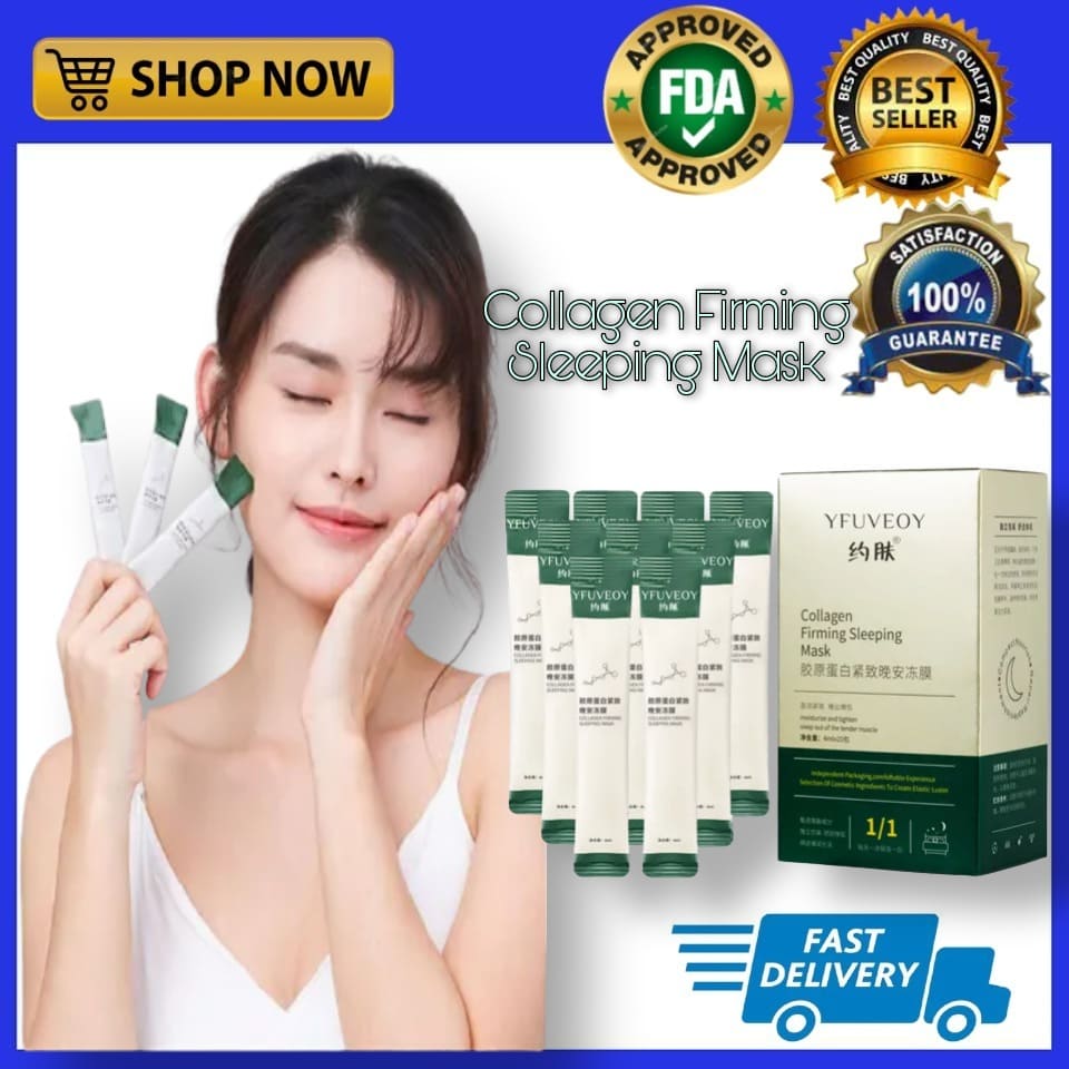 ORIGINAL AND 100% EFFECTIVE 20pcs YFUVEOY Collagen Firming Sleeping ...