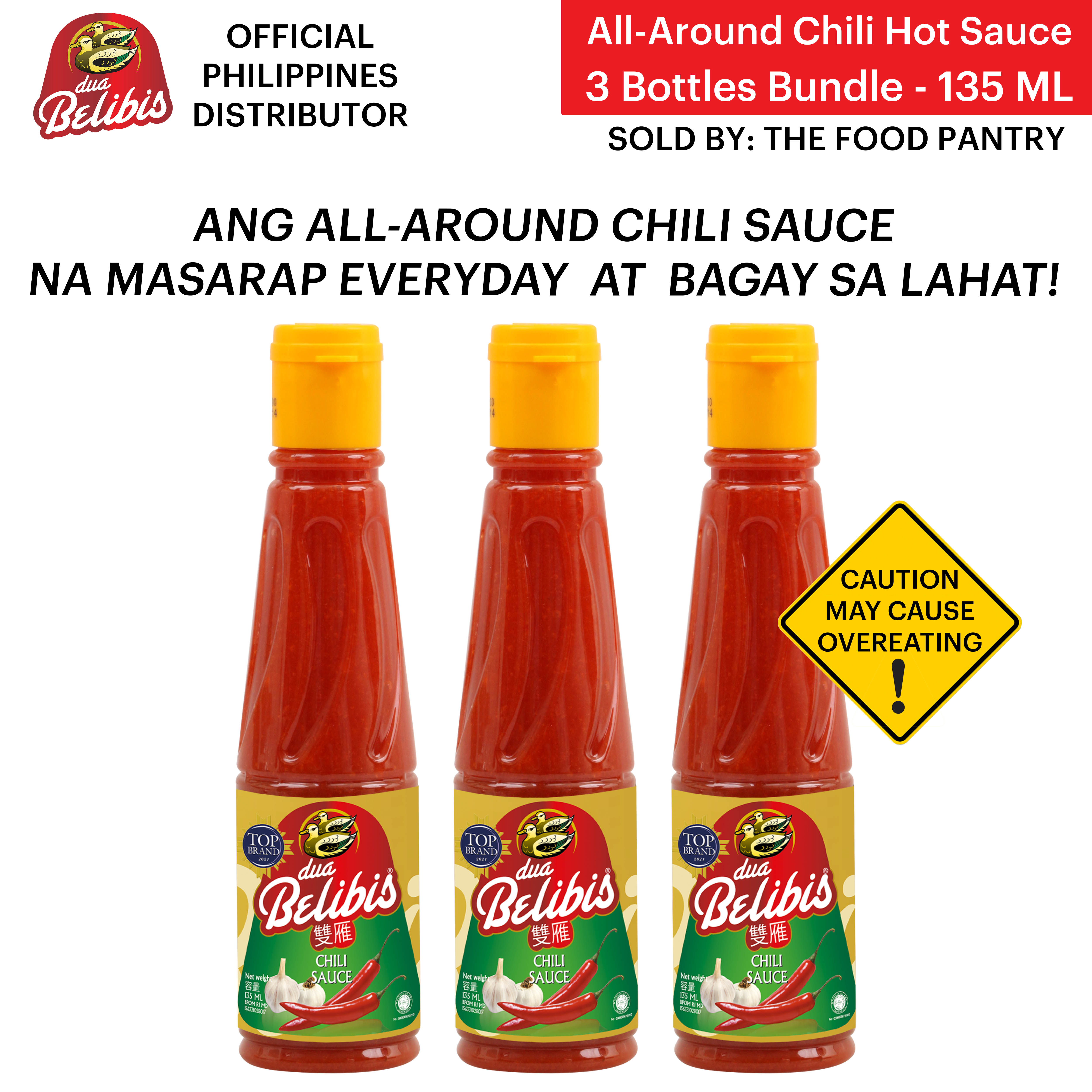 Dua Belibis All-Around Sambal Chili Sauce 135ml - Bundle of 3