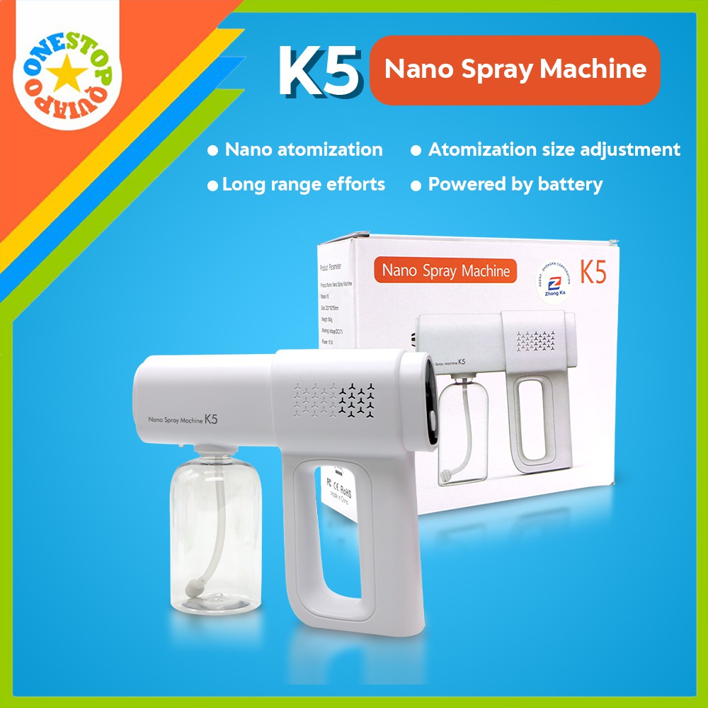 OSQ K5 Nano Spray Gun ZhongKa Brand Wireless Handheld Portable