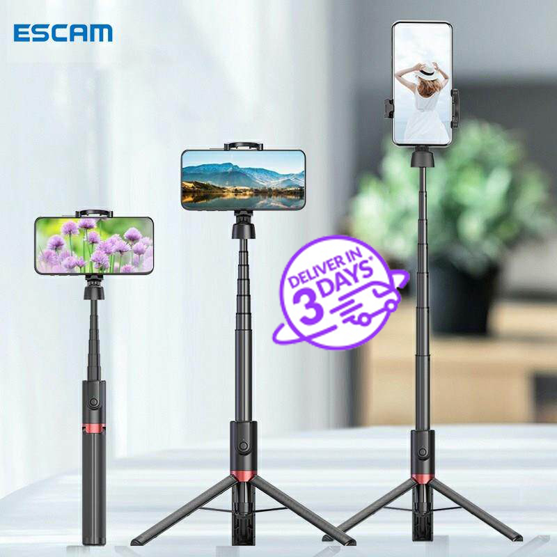 【Manila Stock】ESCAM SEAJIC AB403 Monopod Selfie Stick Tripod Stand For