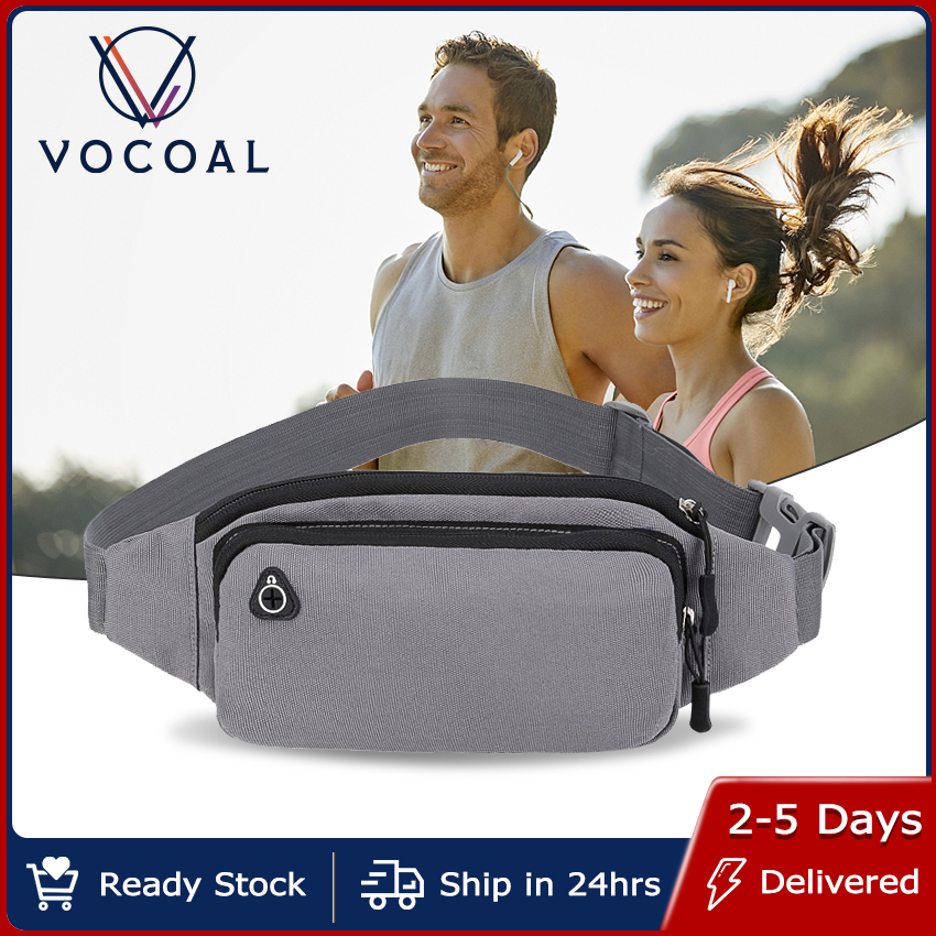 Vocoal Flip Belt Running Bag Sports Waist Belts Pack Cross Body Pouches ...