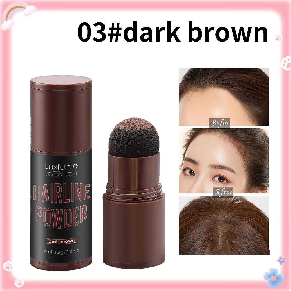 Square Shadow Powder Hairline Shadow Powder Natural Waterproof Hairline Powder Forehead And ...
