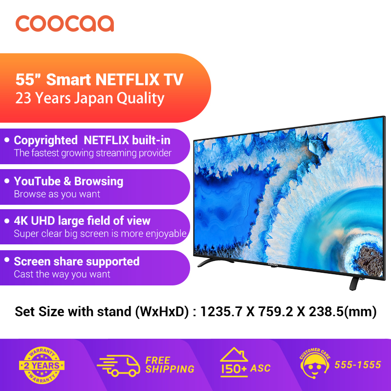 sumicorp.com Coocaa 43S3N-E 43 Zoll UHD Smart LED Fernseher Prime ...