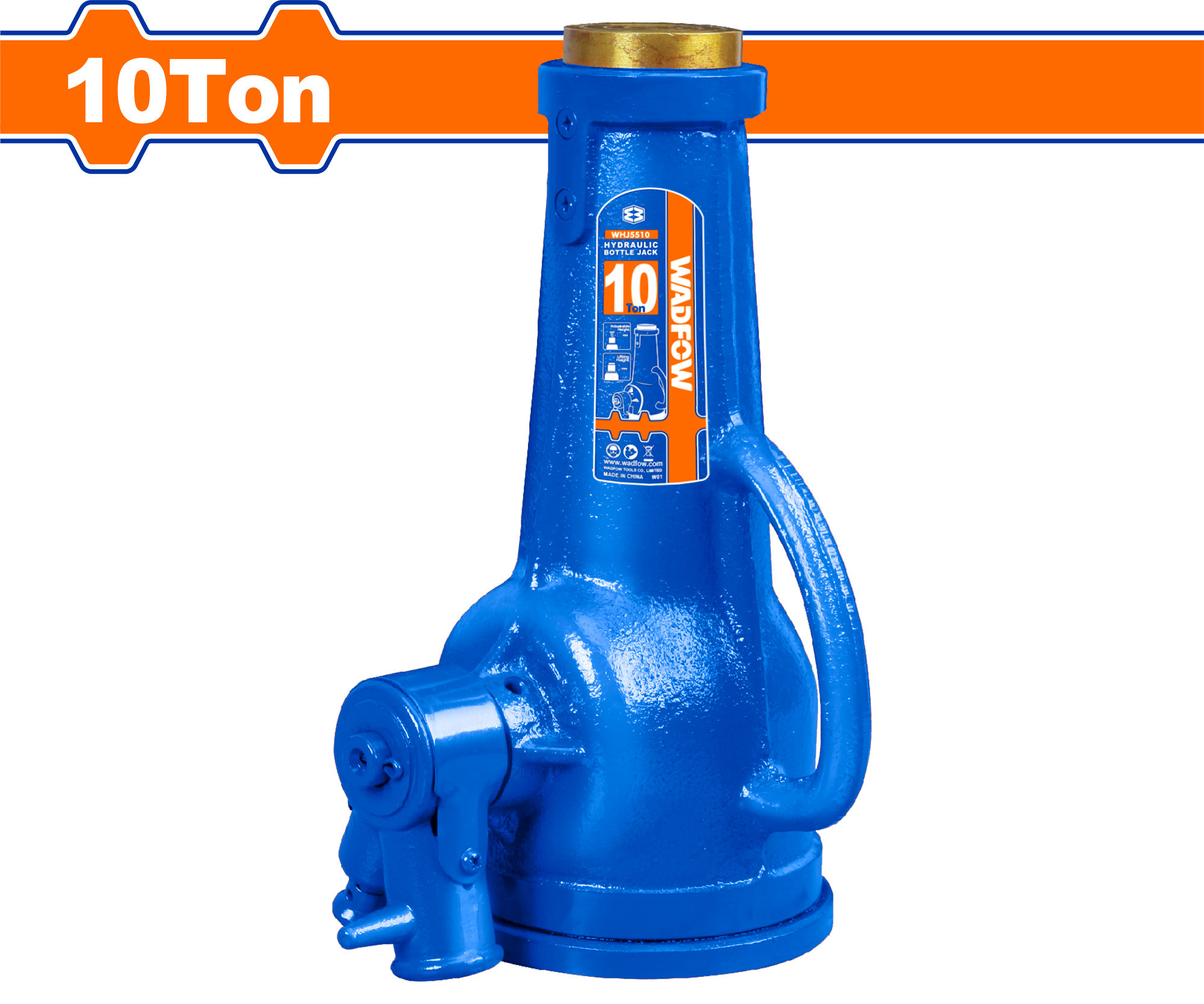 WADFOW Mechanical Screw Jack 10 TON Jack Screw Stand Car Lift Used