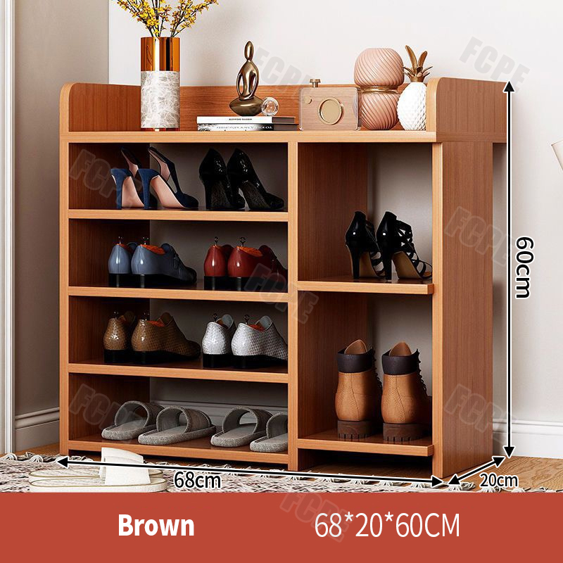 【COD】Shoe rack with cover Modern simple style shoe rack with