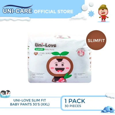UniLove Slim Fit Baby Pants 30's (XX-Large) Pack of 1
