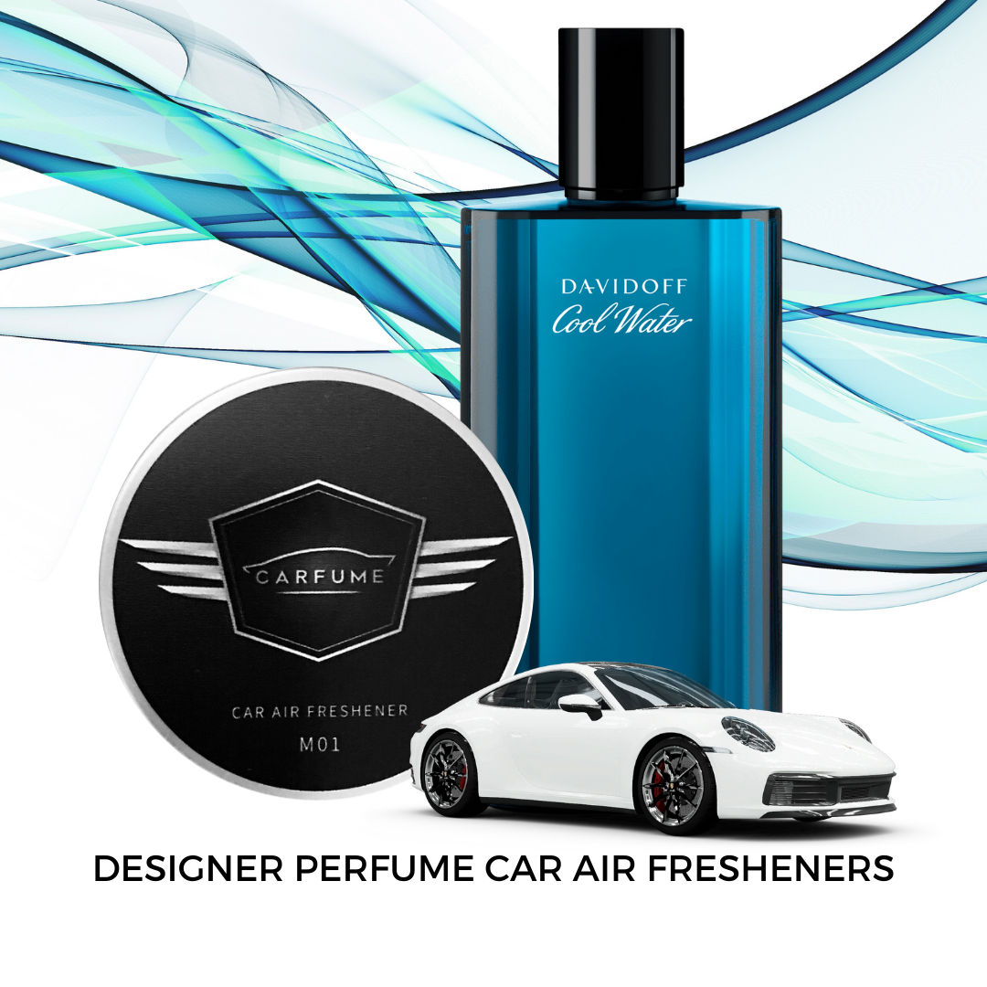 Carfume M06 Davidoff Cool Water Men Designer Perfume Car Air Freshener (Buy  2, Get 1 Holder Free) | Lazada PH