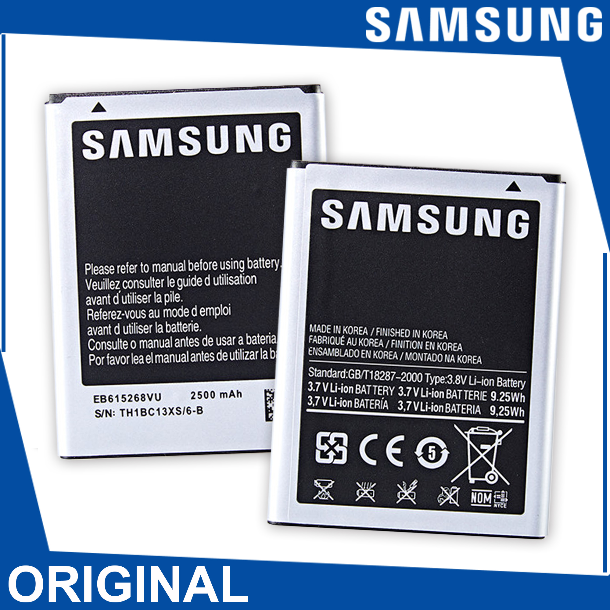 Samsung Galaxy Note 1 Battery Original, Fit GT-N7000, GT-i9220, Model ...