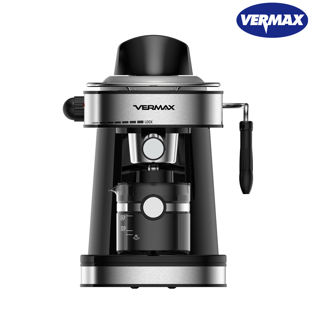 Vermax 2 in 1 Automatic Espresso Coffee Maker Machine with Milk Frother