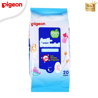 Pigeon Anti-Bacterial Wet Tissue 20 Sheets