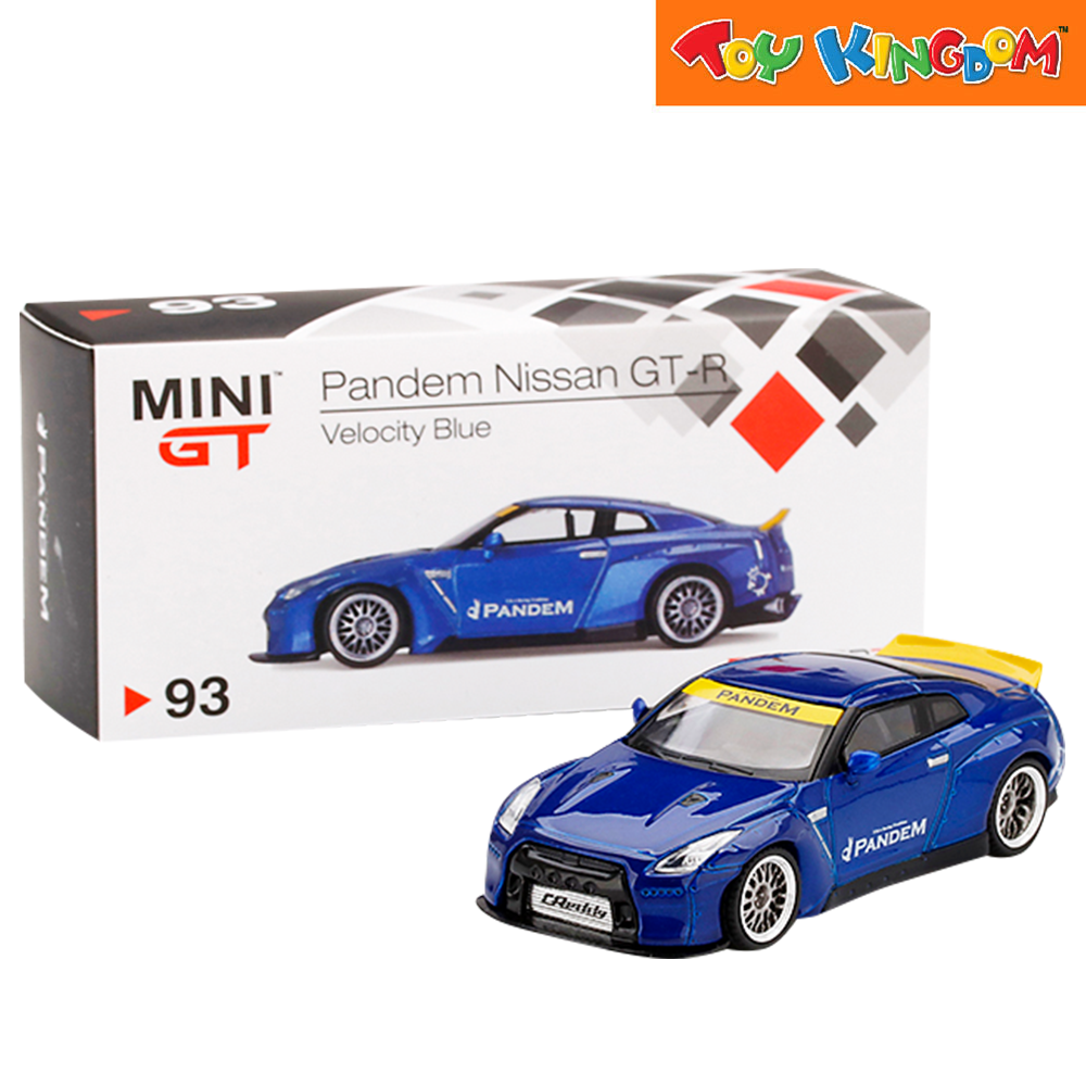 MINIGT Pandem Nissan GT-R Metallic Blue