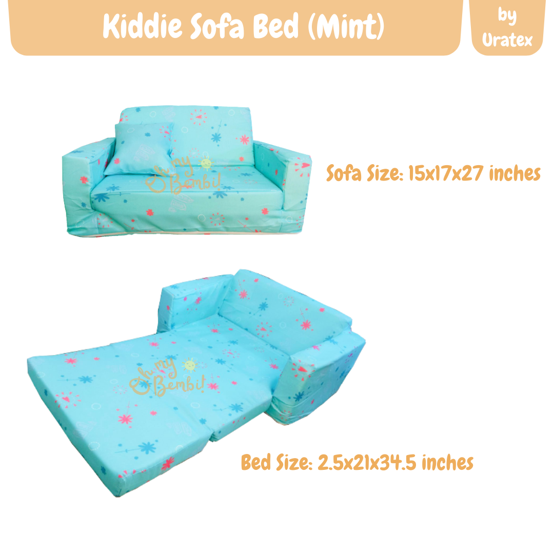 Uratex Kiddie Sofa bed sit and sleep sofa bed for kids (05 years old