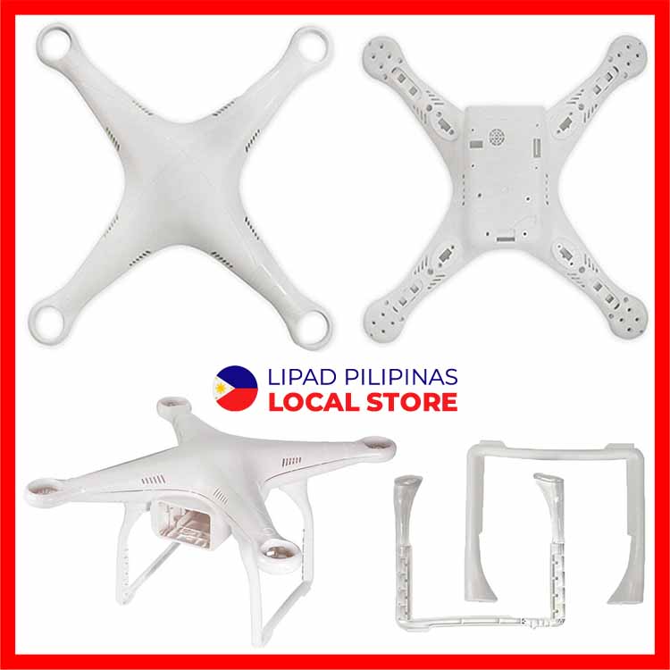 DJI Phantom Shell Replacement Cover Landing Gear Body Top Bottom
