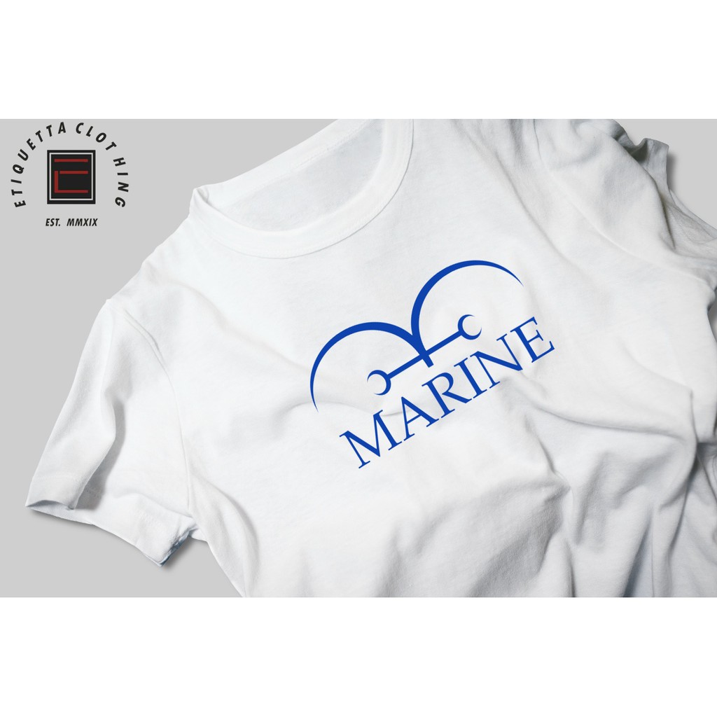 Anime Shirt - Onepiece - Marine | Lazada PH