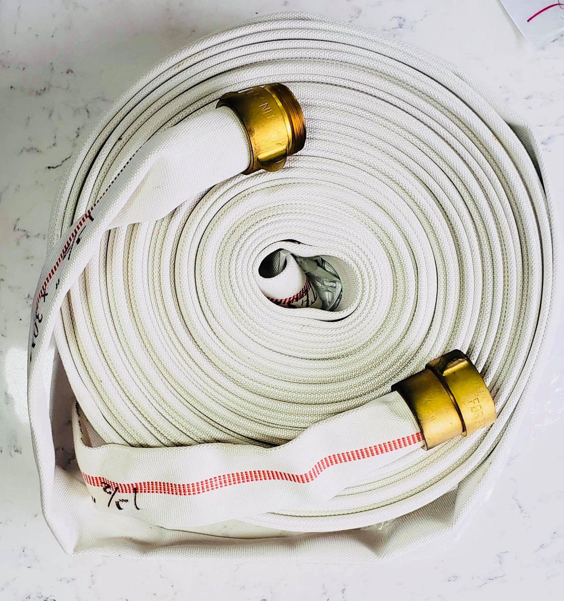 Fire Hose 1 1 2 X 100ft Double Jacket Brass Coupling 1 5 Inch 100 Ft 30 Meters 40 Mm Lazada Ph