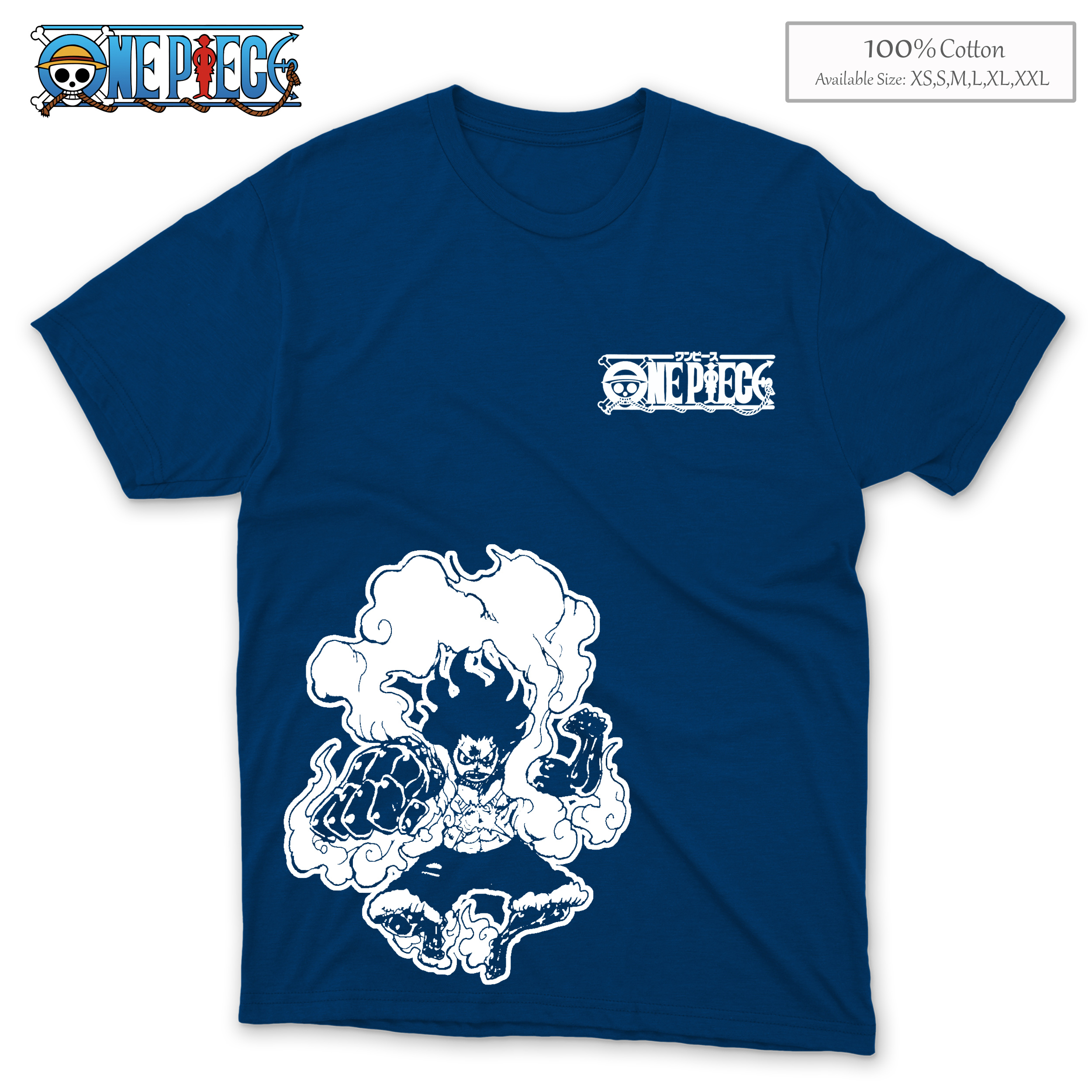 One Piece Luffy Gear Fourth Snakeman High Quality Shirt Op24 Lazada Ph