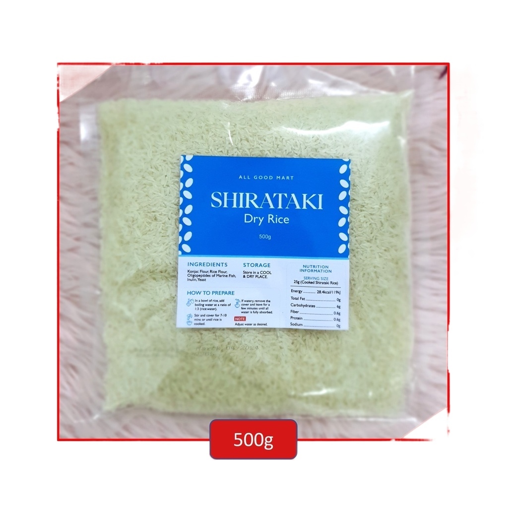 Shirataki Dried /Rice (500g/1kg) | Lazada PH