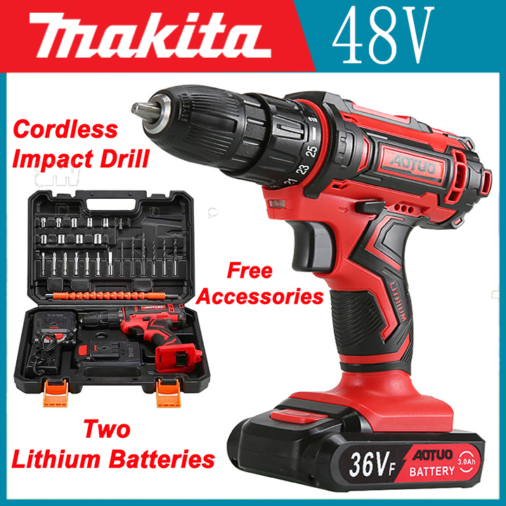 [COD] Cordless Hand Drill Heavy Duty Japan Made Power Tools Set