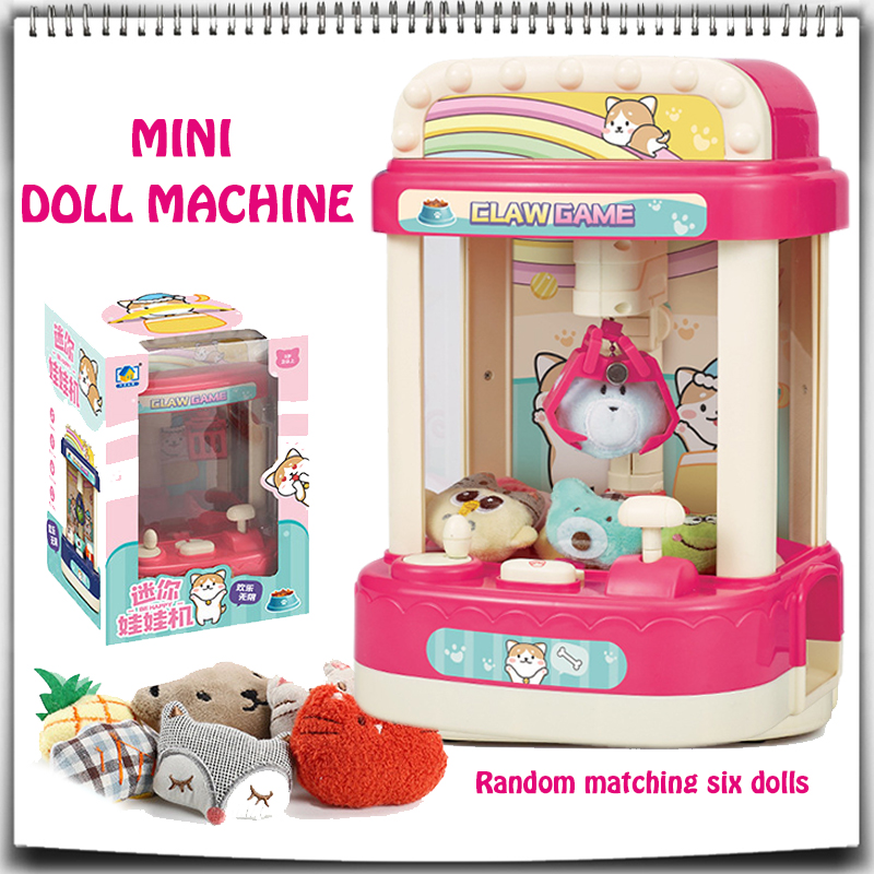 Mini Children Doll Claw Machine Mini Claw Machine Toy Mini Dolls With