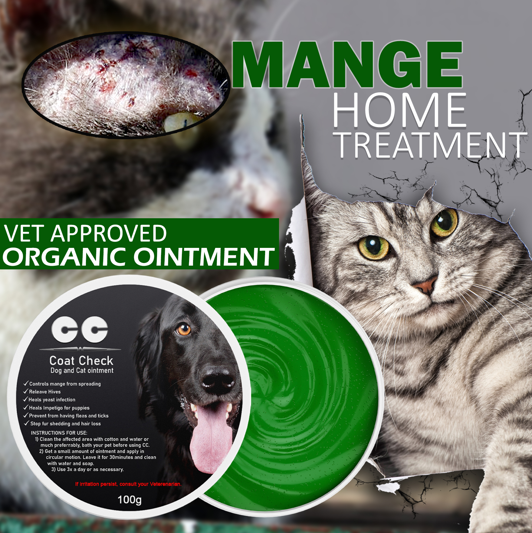 Cats Puppy Mange Treatment EcoMange Mange Treatment For Dogs