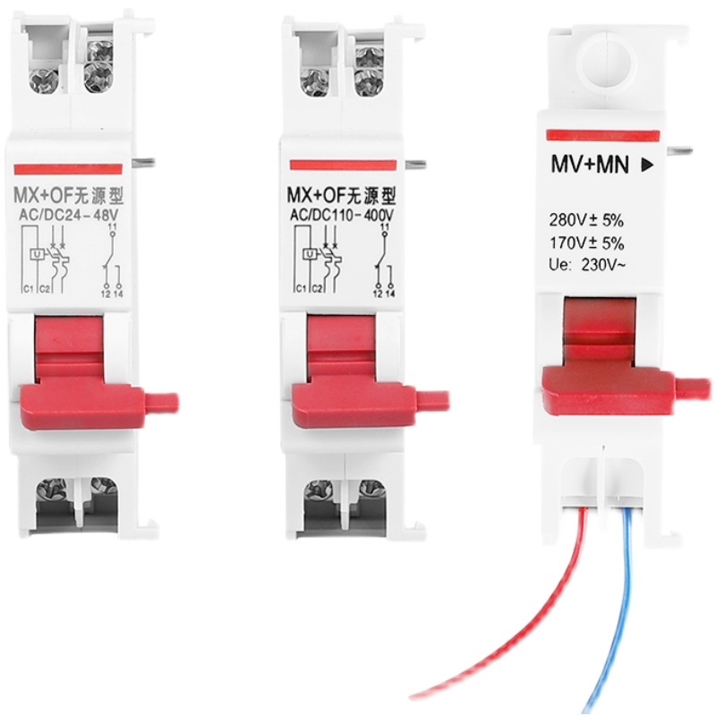DZ47s shunt excitation auxiliary MX OF tripping device open 220V small circuit breaker