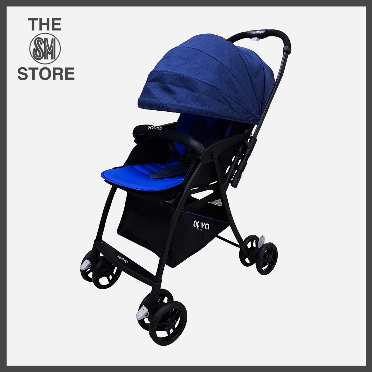 apruva folding deluxe baby stroller