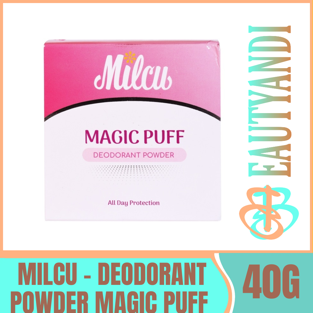MILCU Magic Puff Deodorant Powder 40g Personal Care Bath