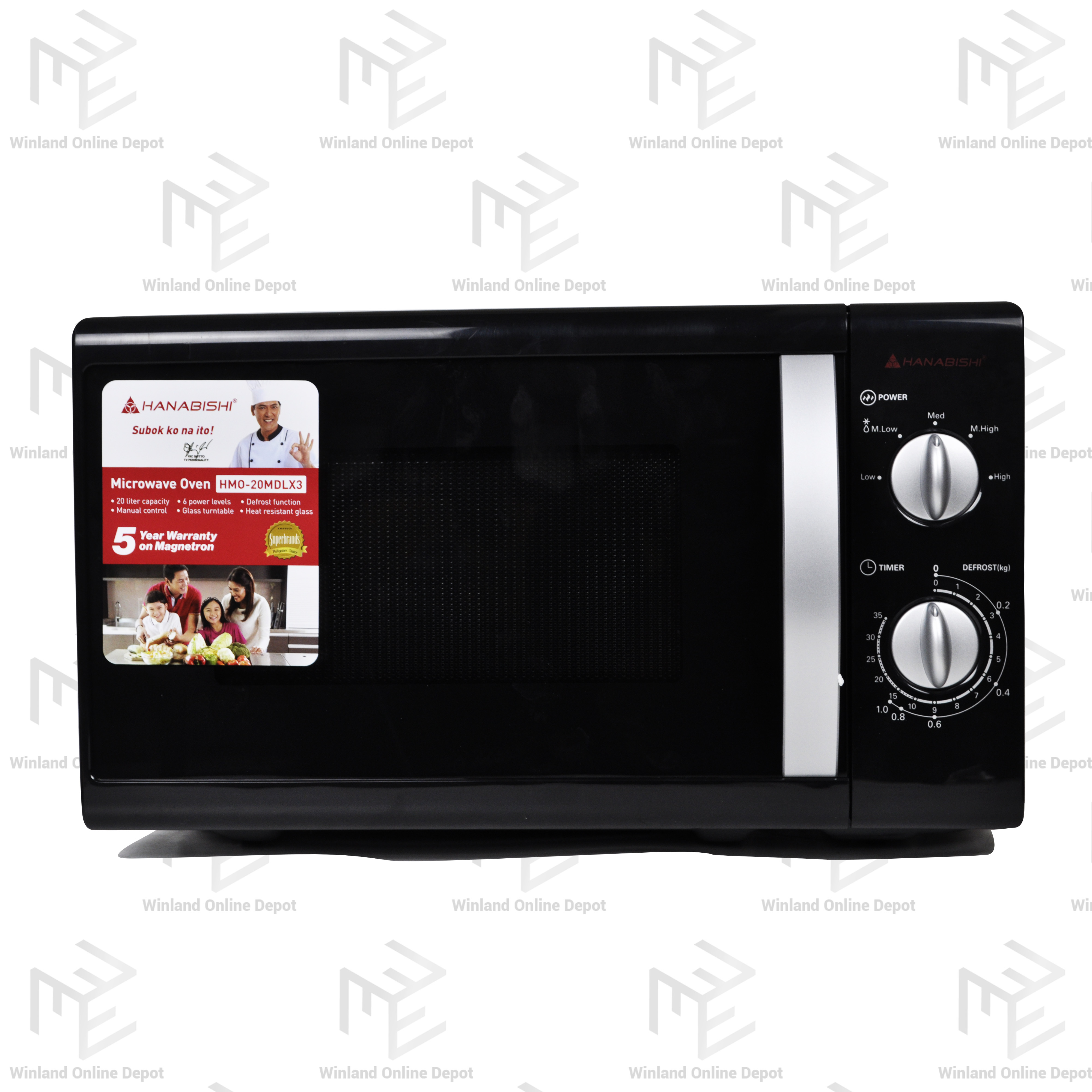 hanabishi microwave oven hmo 20mdlx3