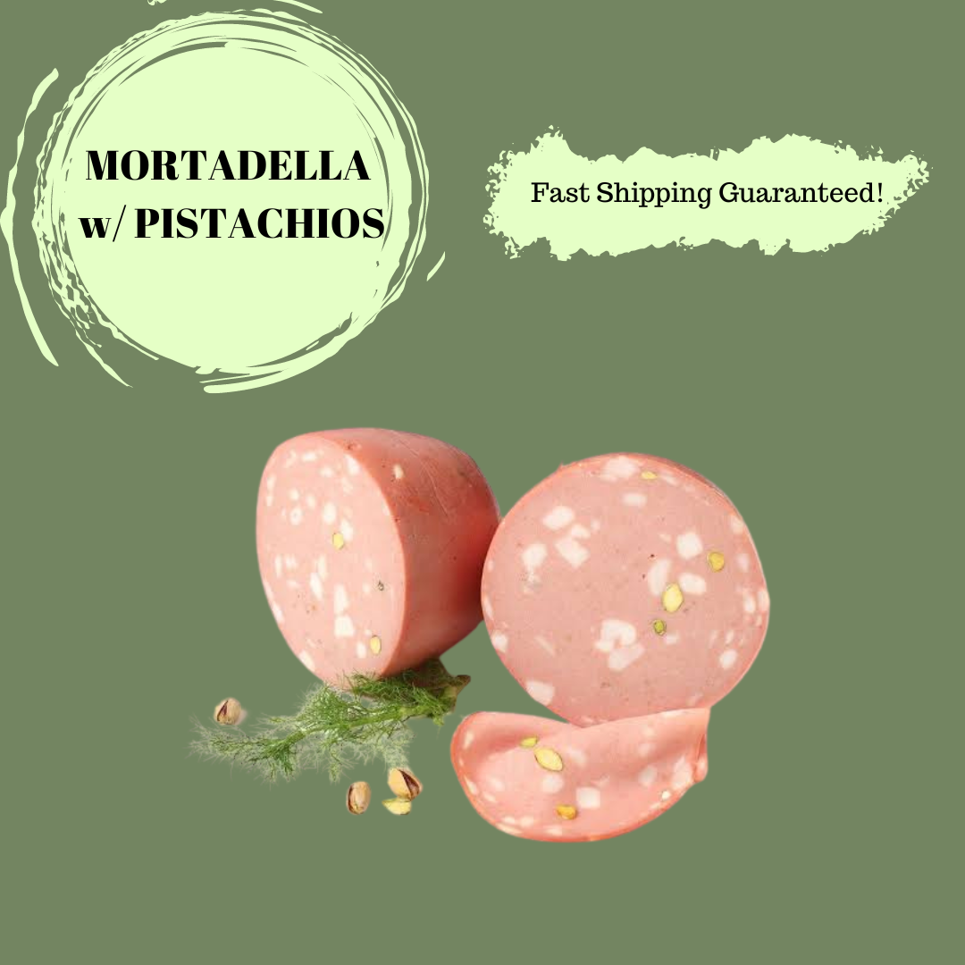 Pistachio Mortadella Cold Cuts (+/) 50g, 125g, 250g (SAME DAY DELIVERY METRO MANILA ONLY