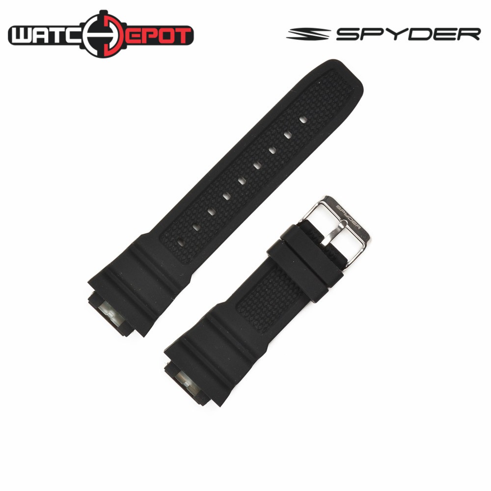 Spyder Watch Rubber Strap Equinox (Black) 22mm Lazada PH