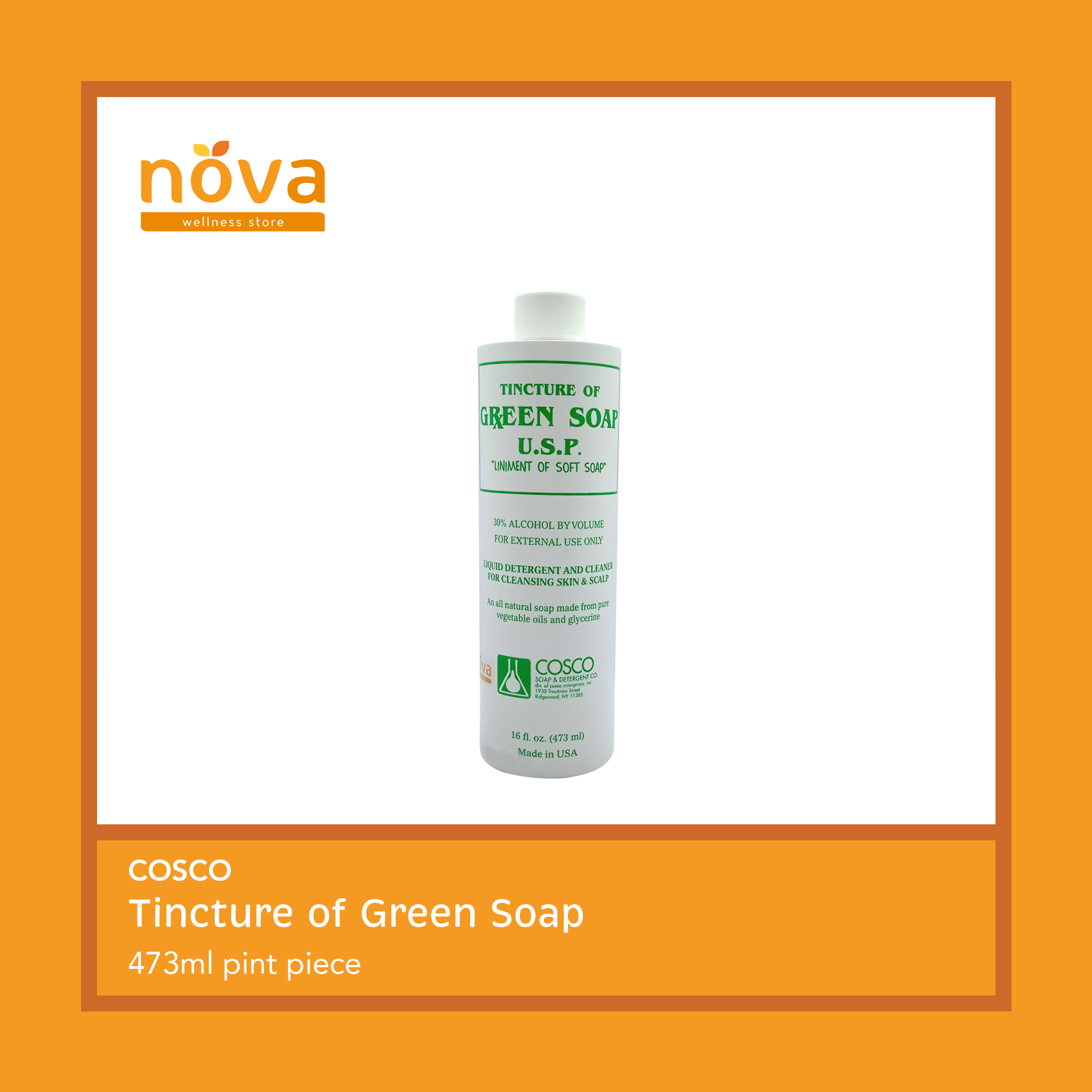 Cosco Tincture of Green Soap 473ml pint (pc) Lazada PH