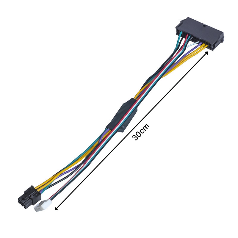 24 Pin to 6 Pin PCI E ATX Main Power Adapter Cable for HP Z220/Z230