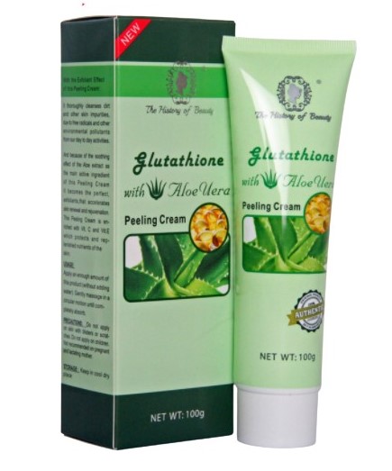 the history of beauty glutathione with aloe vera THE HISTORY OF BEAUTY GLUTATHIONE WITH ALOEVERA- Glutathione With Aloe Vera  Magic Peeling Cream