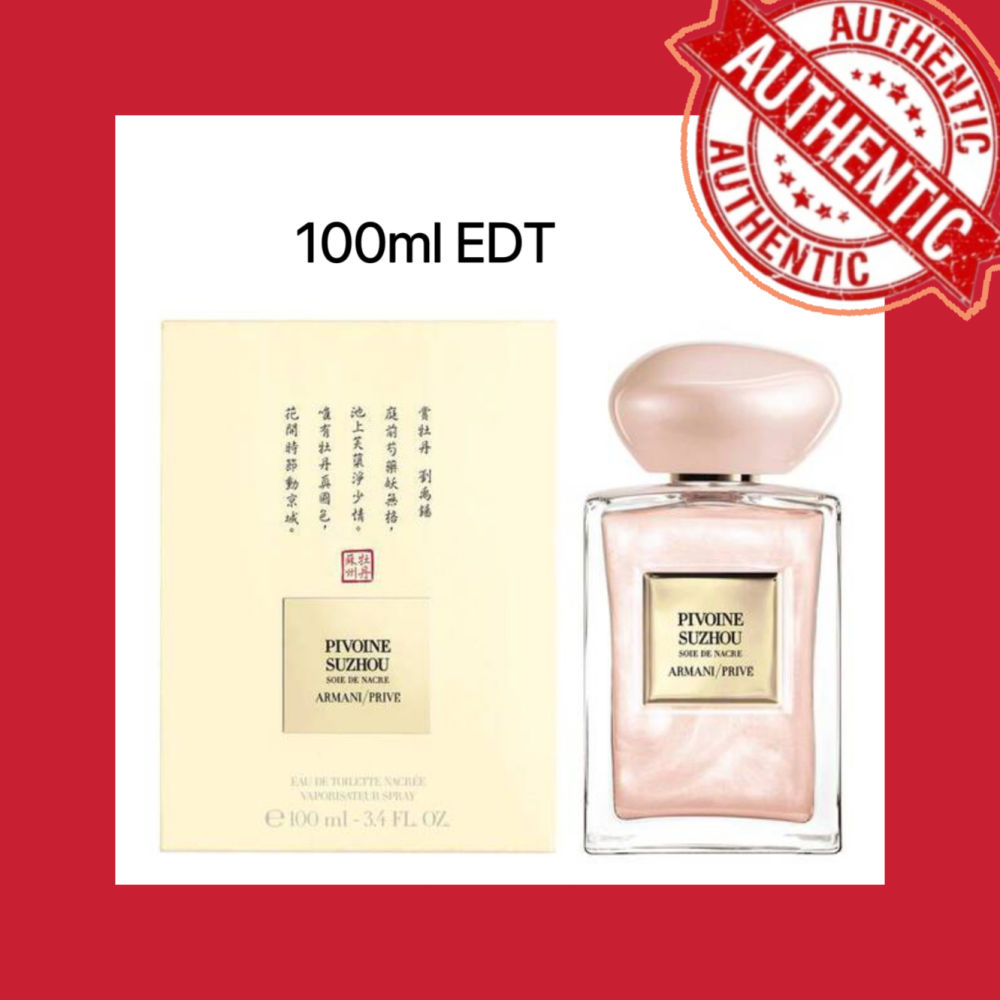 Giorgio Armani Prive Pivoine Suzhou EDT 100ml for women - [ Giorgio Armani  perfume | GA perfume | eau de toilette Spray | brand new 100% original ] |  Lazada PH